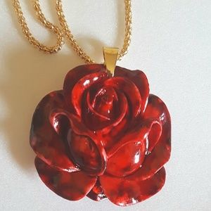 Rose necklace